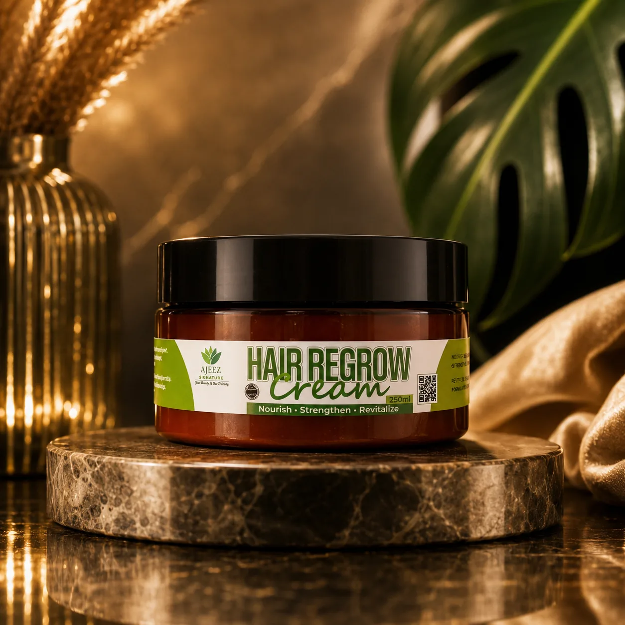 Ajeez Signature haircare products