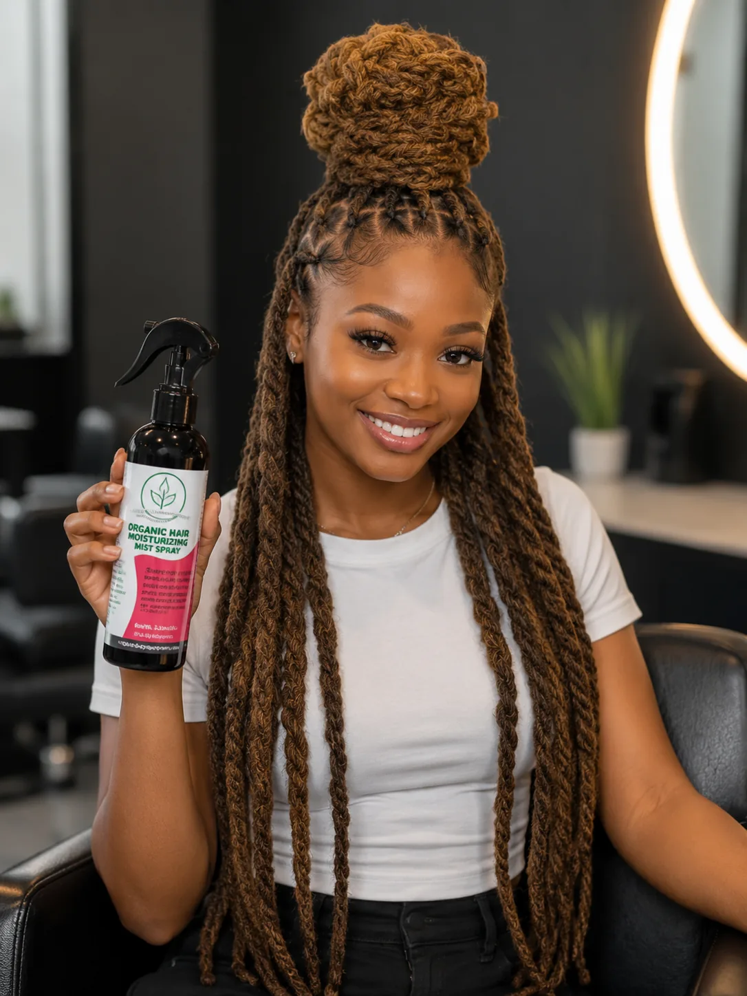 Organic Hair Moisturizing Mist Spray