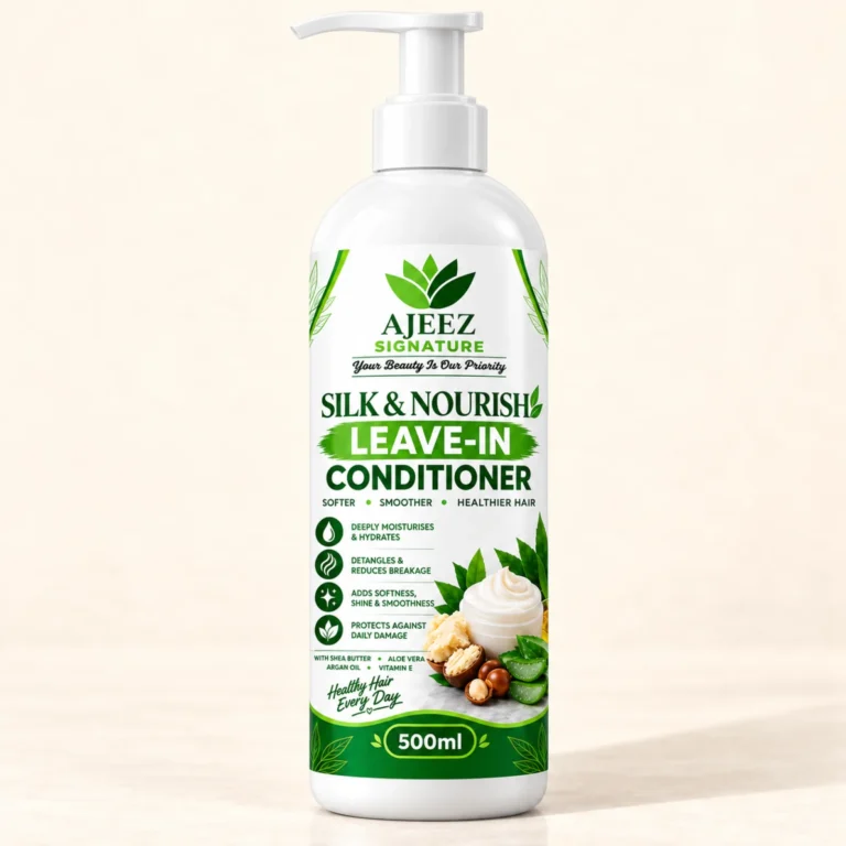 Ajeez Signature Silk & Nourish Leave-In Conditioner 500ml